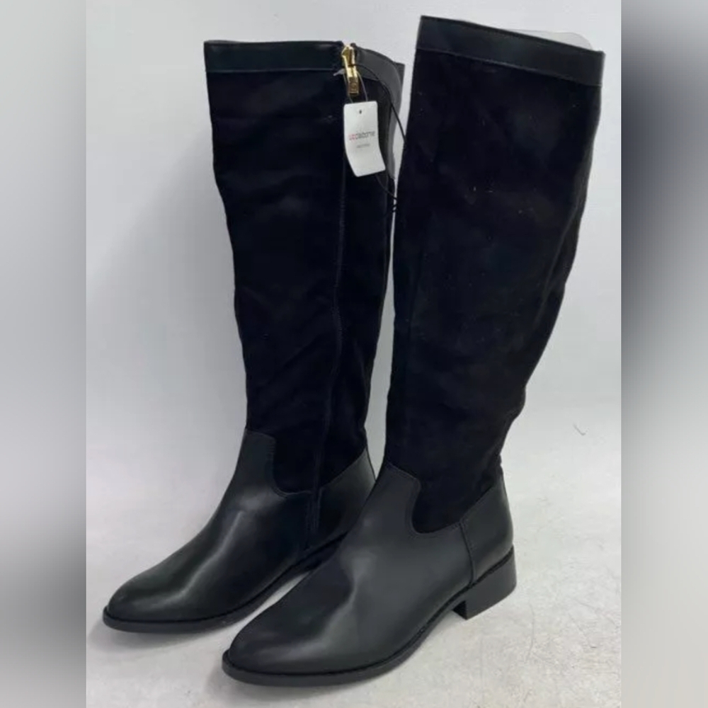 Liz Claiborne Riverside Black Memory Foam Boots Size 7.5M NWT MSRP $110 - Picture 4 of 10